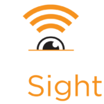 Wireless inSight logo Orange Black onBlack Vert